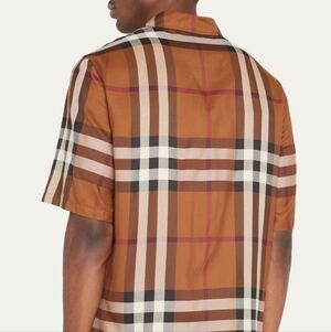 Burberry Repham Check Casual Short Sleeve Shirt